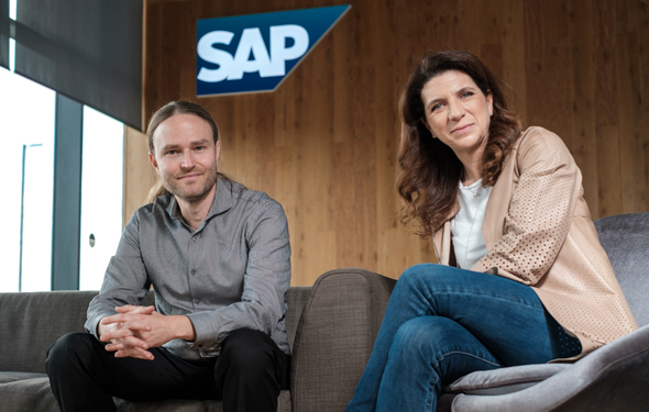 Yaad Oren and Orna Kleinmann. Photo: SAP