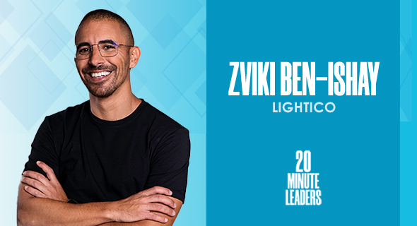 Zviki Ben-Ishay, co-founder and CEO of Lightico. Photo: Studio Melish