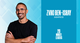 Zviki Ben-Ishay, co-founder and CEO of Lightico. Photo: Studio Melish
