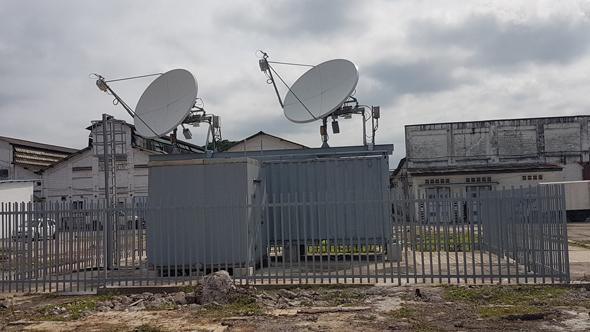 Some of Gilat&#39;s satellites in a remote locations in Africa where connectivity is sparse. Photo: Gilat Telecom