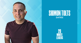 Shimon Tolts, founder and CEO of Datree. Photo: Shimon Tolts