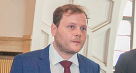 Gal Barak in Bulgarian court in March 2019 Photo: Dimitar Kyosemarliev