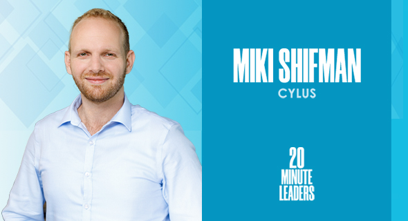Miki Shifman, co-founder and CTO of Cylus. Photo: Cylus