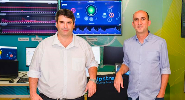 Upstream Security co-founders Yoav Levy and Yonatan Appel. Photo: Yarin Ternos