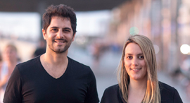 Snappy founders Dvir Cohen and Hani Goldstein. Photo: Elad Malka