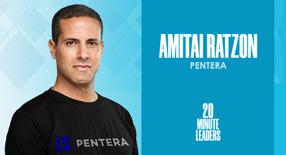 Amitai Ratzon, CEO of Pentera. Photo: Eran Be’eri