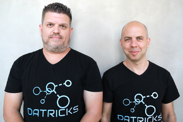 Datricks founders Haim Halpern (left) and Roy Rozenblum. Photo: Datricks