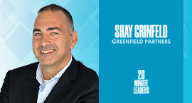 Shay Grinfeld, managing partner, Greenfield Partners. Photo: Shay Grinfeld