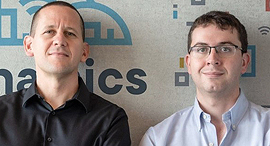 Cynamics co-founders Eyal Elyashiv and Aviv Yehazkel. Photo: Ofer Keidar