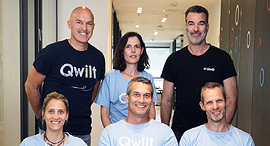 Qwilt management. Photo: Bertzi Goldblat