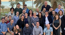 VinciWorks team. Photo: Yehuda Solomont