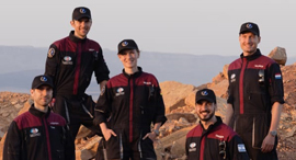 Six-person crew. Photo: OeWF