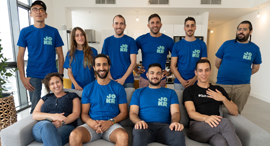 The JOKR team in Israel. Photo: N/A