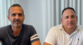 Udi Yadin (right) and Amir Geva. Photo: LetsTok