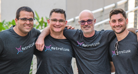 Metrolink co-founders. Photo: Itzik Hanukah