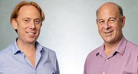 David and Jose Iscovich. Photo: Eyal Toueg