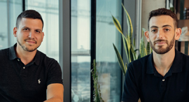 Nokku co-founders Omer Cohen and Daniel Nemeth Photo: Yahav Trudler