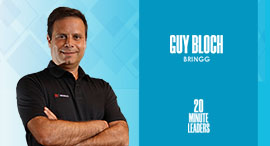 Guy Bloch, CEO and board member of Bringg. Photo: PR