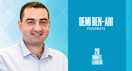 Demi Ben-Ari, co-founder and CTO of Panorays. Photo: Roi Shor