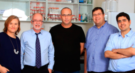 Salignostics co-founders. Photo: Osnat Krasnansky
