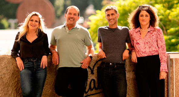 Qumra Capital leadership, Sivan Shamri Dahan (left) Erez Shachar, Boaz Dinte, Sharon Barzik Cohen. Photo: Guy Hamoy