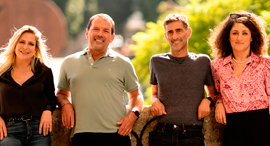 Sivan Shamri Dahan (left) Erez Shachar, Boaz Dinte, Sharon Barzik Cohen. Photo: Guy Hamoy