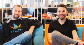 Nym Health co-founders Amihai Neiderman and Adam Rimon. Photo: Uria Sayag
