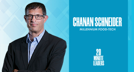 Chanan Schneider, founder and CEO of Millenium Food-Tech. Photo: Shlomi Harel