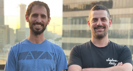  Ron Rejwan and Niv Touboul. Photo: Sneaky Panda LTD.