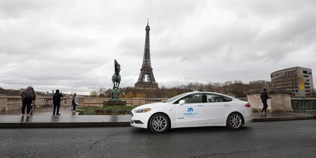 Mobileye announces first autonomous on-demand service in Paris