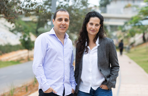 PlainID co-founder Gal Helminski (right) and Oren Ohayon Harel. Photo: Effi Sameach