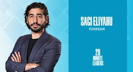 Sagi Eliyahu, co-founder and CEO of Tonkean. Photo: Tonkean