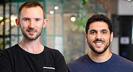 Protai founders Kirill Pevzner (left) and Eran Seger. Photo: David Garb