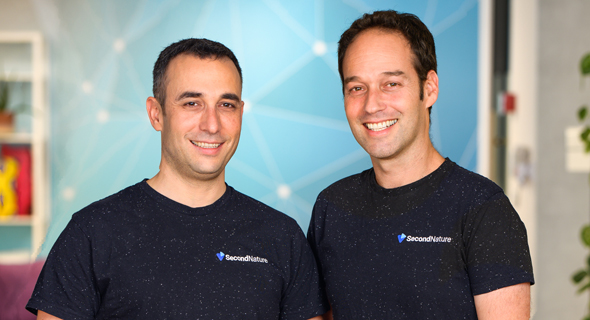 Second Nature founders Ariel Hitron and Alon Shalita: Photo: David Garb 