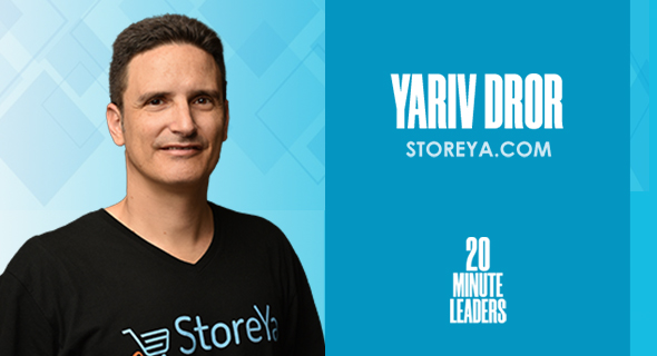 Yariv Dror, co-founder and CEO of StoreYa. Photo: Roie Kashi