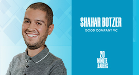 Shahar Botzer, co-founder and managing partner at Good Company. Photo: N/A