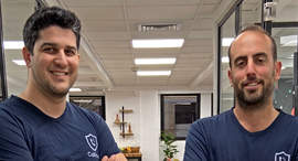 Truecaller founders Raphael Mimoun and Roy Festinger. Photo: CallHero
