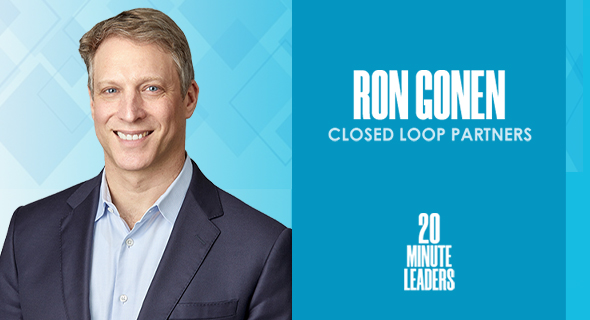  Ron Gonen, founder and CEO of Closed Loop Partners. Photo: Ron Gonen