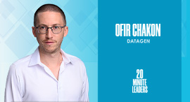 Ofir Chakon, CEO and co-founder of Datagen. Photo: Datagen