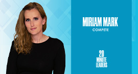 Miriam Mark, CRO at Compete. Photo: Lynn Abesera