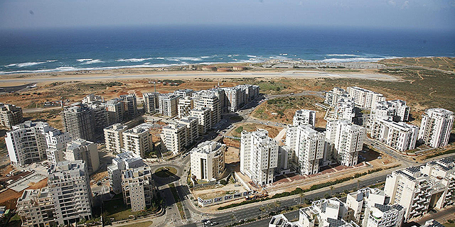 צילום אוויר הגוש הגדול ב תל אביב