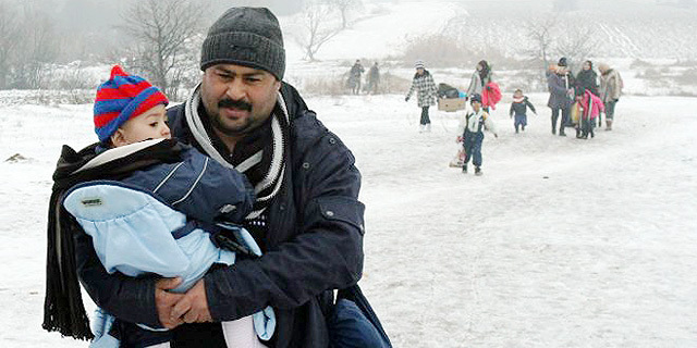 פליטים סוריה גבול רוסיה נורבגיה