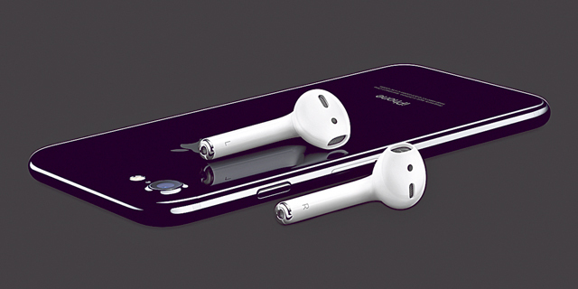 אוזניות אלחוטיות של אפל apple