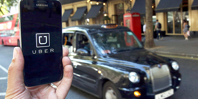 Uber מוניות אובר לונדון 