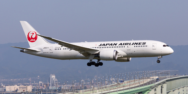 חברת תעופה ג'פאן איירליינס japan airlines  Jal יפן
