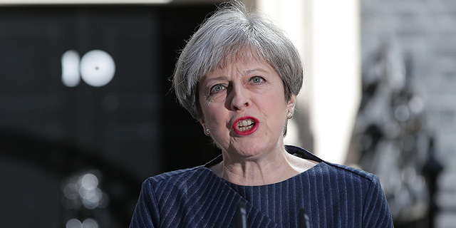 תרזה מיי ראשת ממשלת בריטניה מכריזה על בחירות מוקדמות 18.4.17