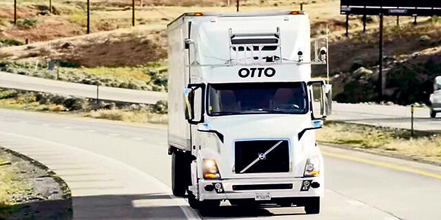 משאית אוטונומית OTTO TRUCK