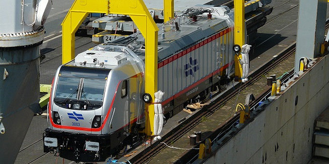 קטר חשמלי רכבת ישראל קו תל אביב ירושלים תוצרת גרמניה