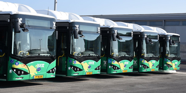 אוטובוסים חשמליים חיפה אגד