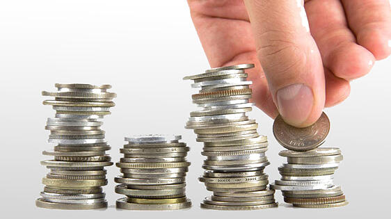 כסף חיסכון קופה מטבע מטבעות חסכון (צילום: shutterstock) כסף חיסכון קופה מטבע מטבעות חסכון